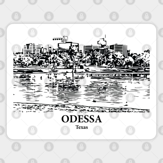 Odessa - Texas Magnet by Lakeric